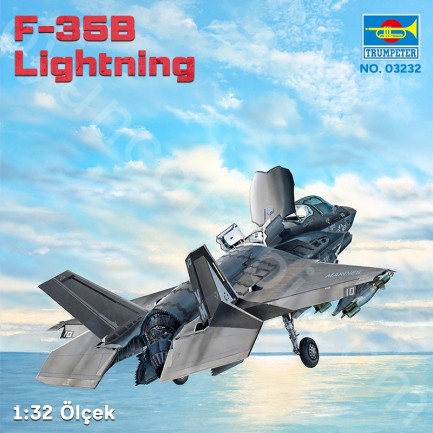 Trumpeter 03232 F-35B Lightning Maket Model Kit - Thumbnail