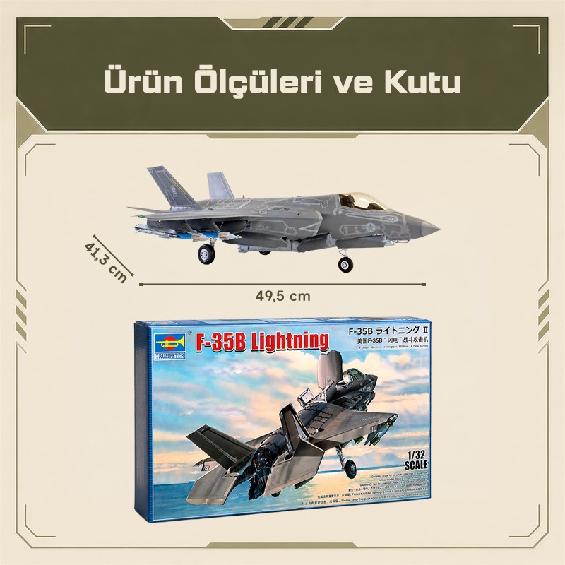 Trumpeter 03232 F-35B Lightning Maket Model Kit