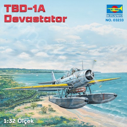 Trumpeter 03233 TBD-1A Devastator Maket Model Kit - Thumbnail