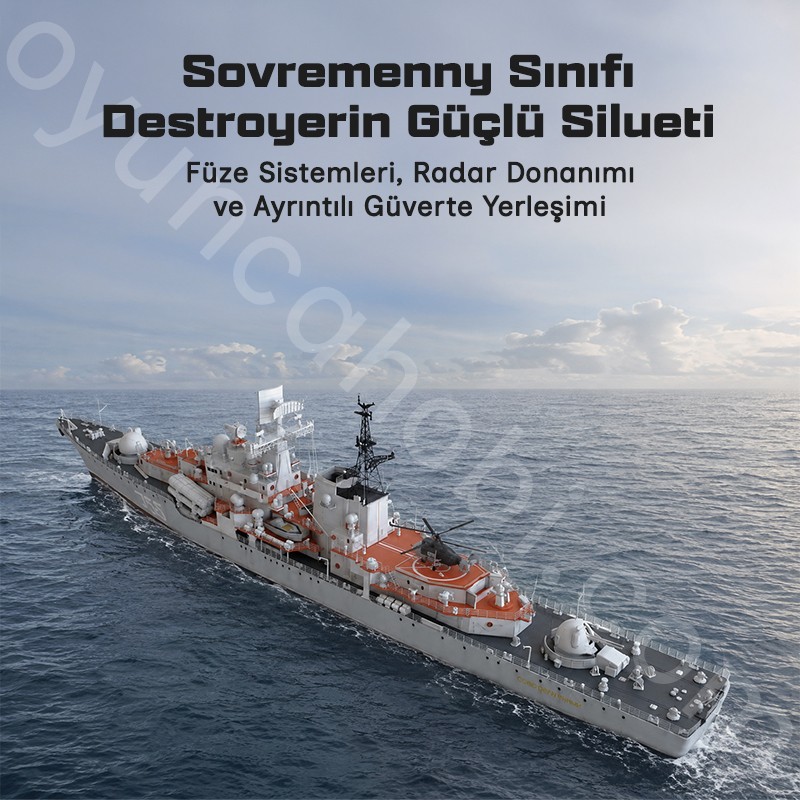 Trumpeter 03612 Warship-Sovremenny Class Type I Maket Model Kit