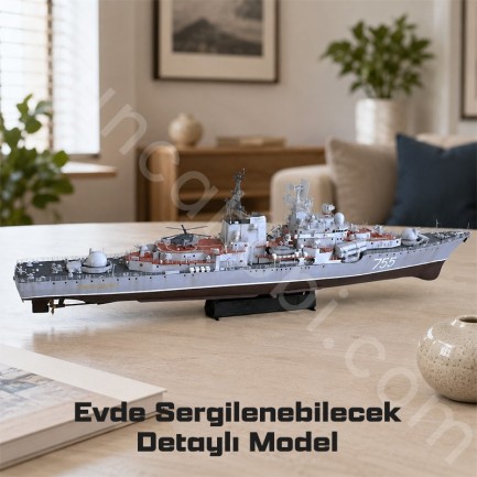 Trumpeter 03612 Warship-Sovremenny Class Type I Maket Model Kit - Thumbnail