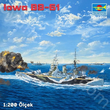 Trumpeter 03708 HMS Nelson 1944 Maket Model Kit - Thumbnail