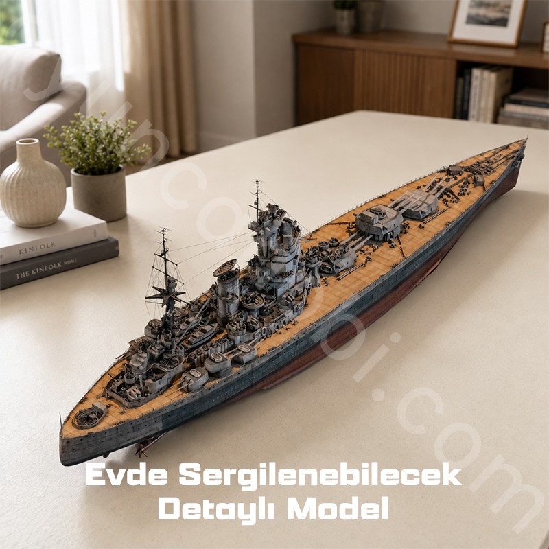 Trumpeter 03708 HMS Nelson 1944 Maket Model Kit