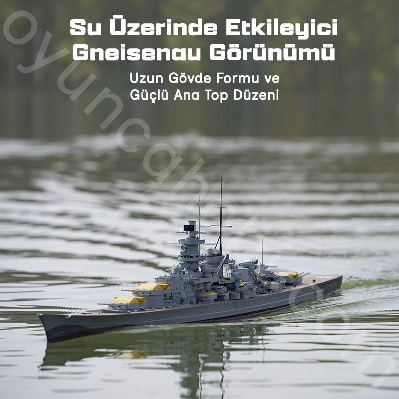 Trumpeter 03714 German Gneisenau Battleship Maket Model Kit