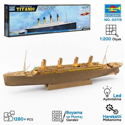Trumpeter - Trumpeter 03719 Titanic Maket Model Kit