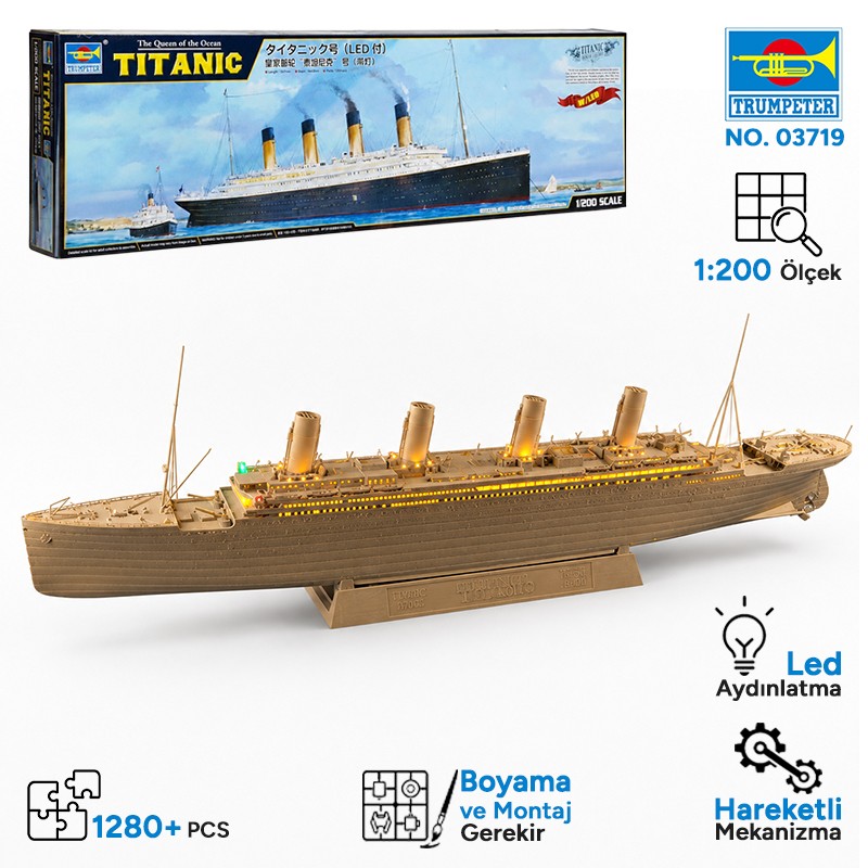 Trumpeter 03719 Titanic Maket Model Kit