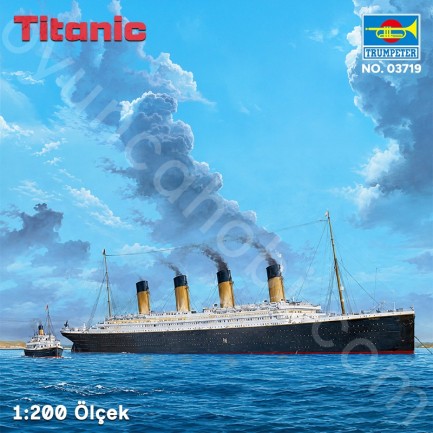 Trumpeter 03719 Titanic Maket Model Kit - Thumbnail
