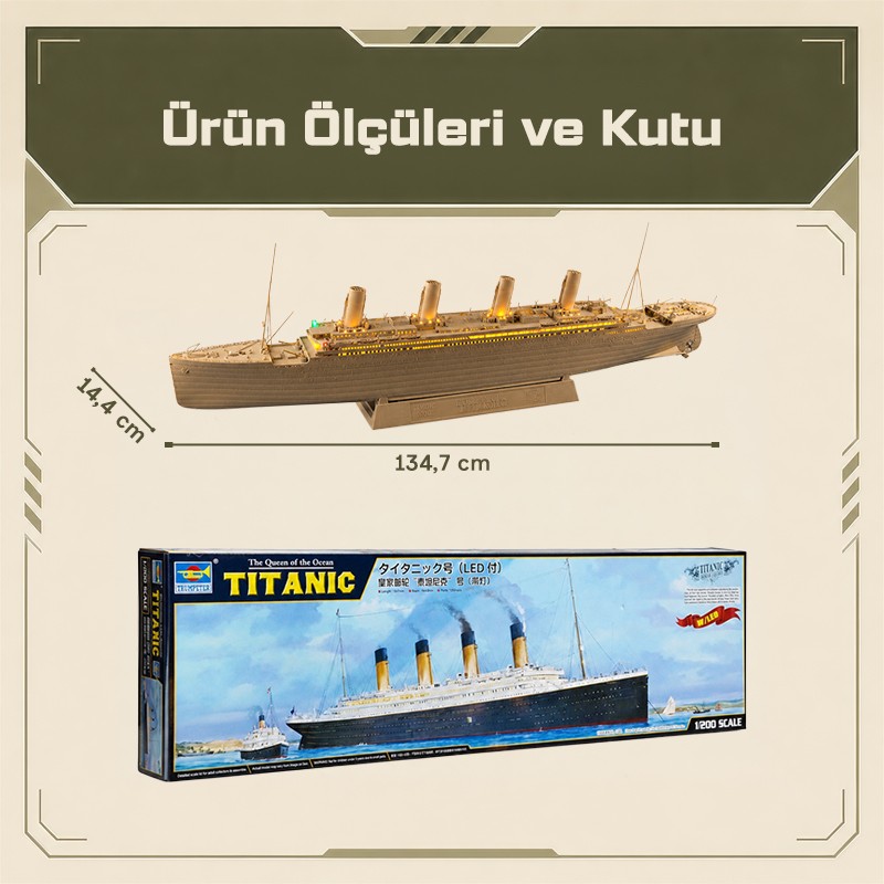 Trumpeter 03719 Titanic Maket Model Kit