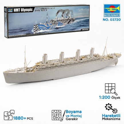 Trumpeter - Trumpeter 03720 HMT Olympic Maket Model Kit