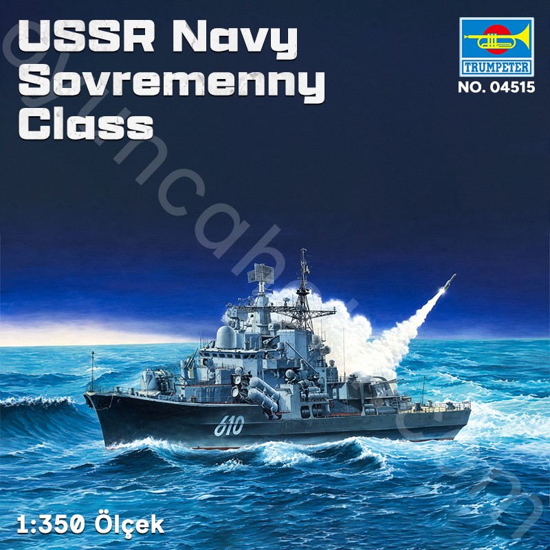 Trumpeter 04515 USSR Navy Sovremenny Class Maket Model Kit