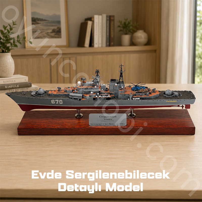Trumpeter 04515 USSR Navy Sovremenny Class Maket Model Kit