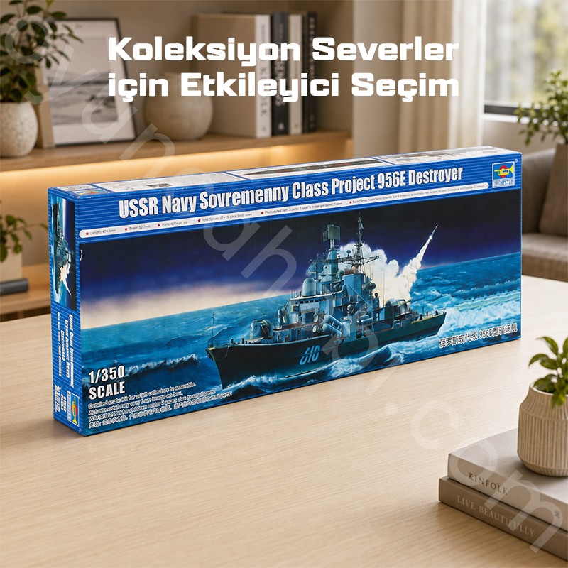 Trumpeter 04515 USSR Navy Sovremenny Class Maket Model Kit