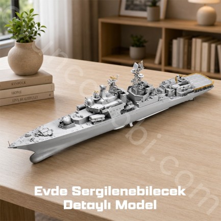 Trumpeter 04531 Russian Udaloy II class destroyer Admiral Chabanenko Maket Model Kit - Thumbnail