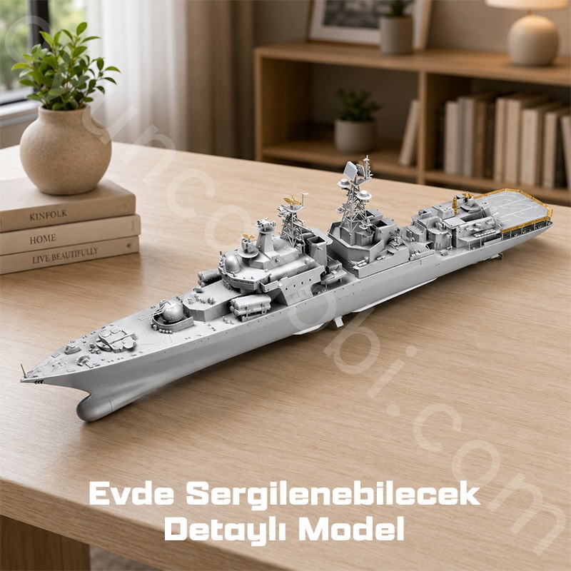 Trumpeter 04531 Russian Udaloy II class destroyer Admiral Chabanenko Maket Model Kit
