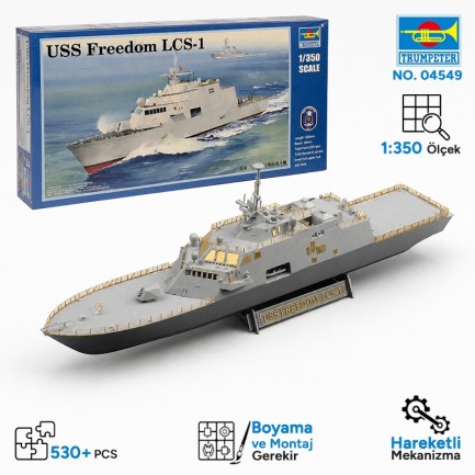 Trumpeter - Trumpeter 04549 Freedom (LCS-1) Maket Model Kit