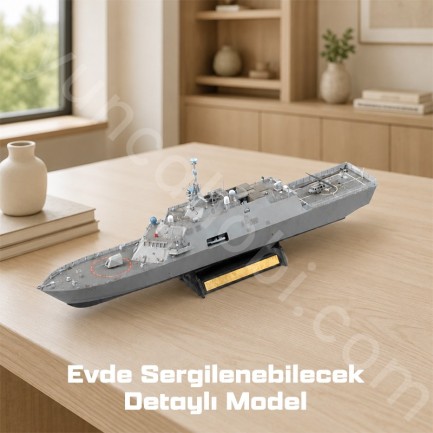 Trumpeter 04553 Fort Worth (LCS-3) Maket Model Kit - Thumbnail