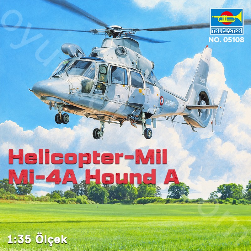 Trumpeter 05108 AS565 Panther Helicopter Maket Model Kit