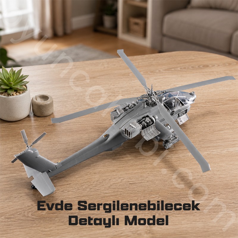 Trumpeter 05114 AH-64A Apache Early Maket Model Kit