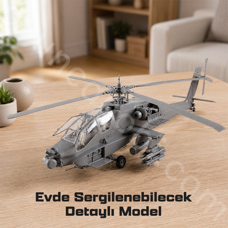 Trumpeter 05115 AH-64A Apache Late Maket Model Kit