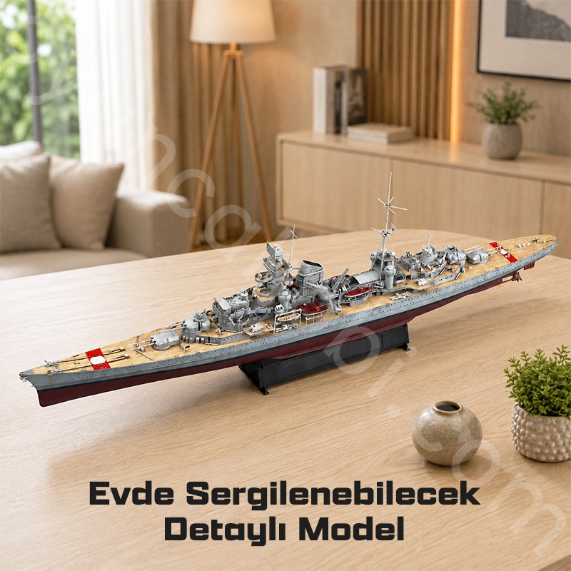 Trumpeter 05313 German cruiser Prinz Eugen 1945 Maket Model Kit