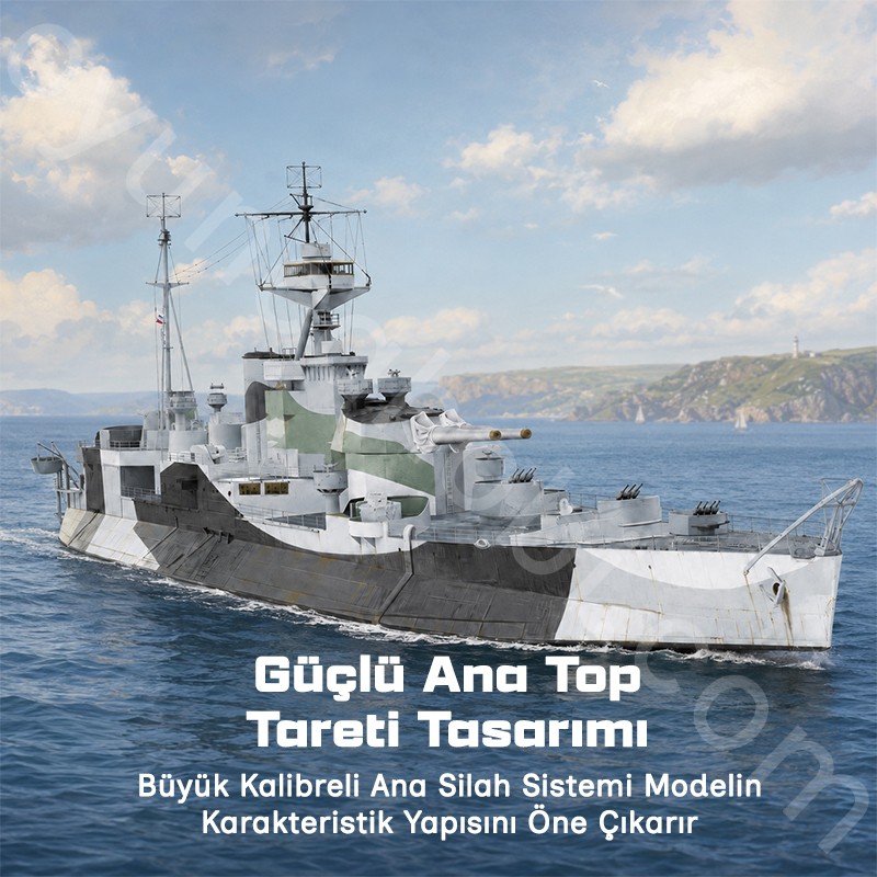Trumpeter 05336 HMS Abercrombie Monitor Maket Model Kit