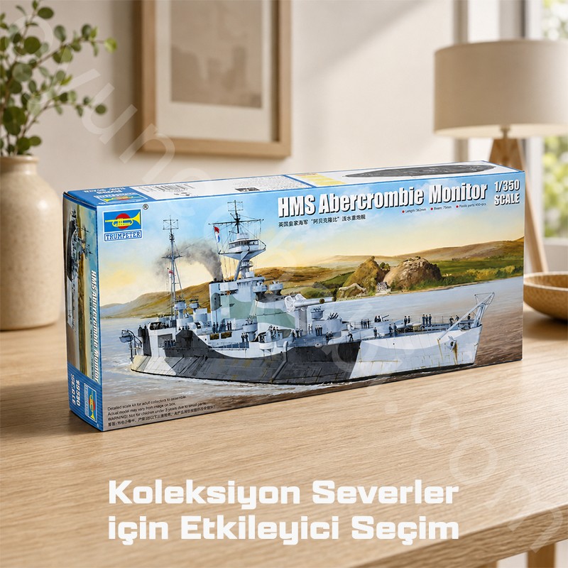 Trumpeter 05336 HMS Abercrombie Monitor Maket Model Kit