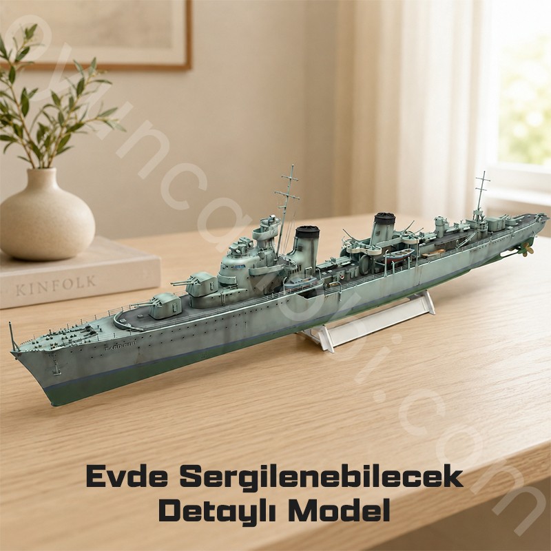 Trumpeter 05356 Russian Destroyer Taszkient 1940 Maket Model Kit