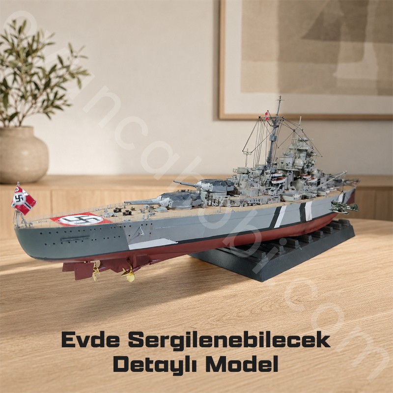 Trumpeter 05358 German Bismarck Battleship Maket Model Kit
