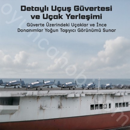 Trumpeter 05369 USS CVE-26 Sangamon Maket Model Kit - Thumbnail