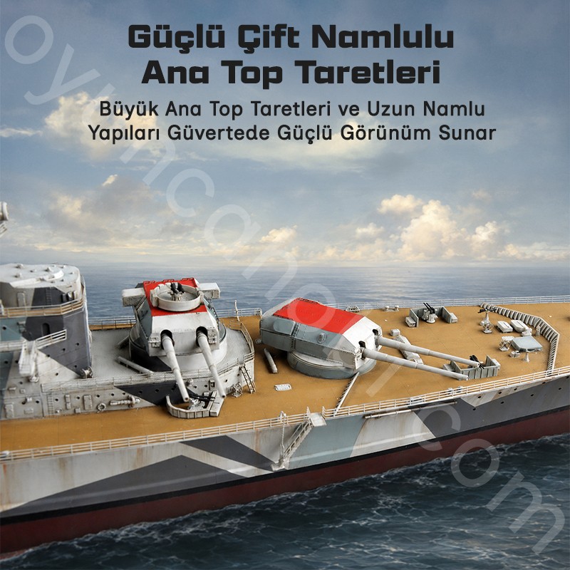 Trumpeter 05370 DKM O Class Battlecruiser Barbarossa Maket Model Kit