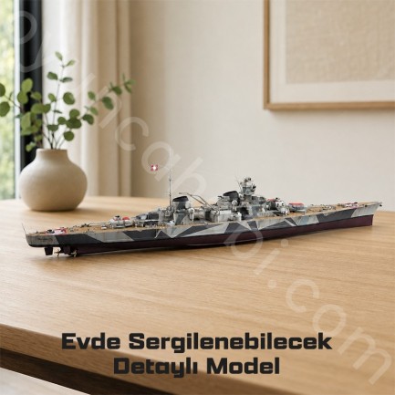 Trumpeter 05370 DKM O Class Battlecruiser Barbarossa Maket Model Kit - Thumbnail