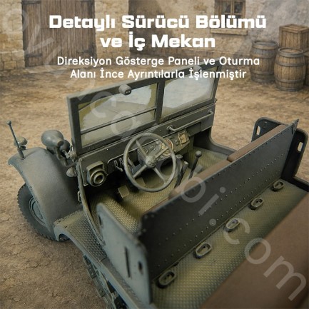 Trumpeter 05530 German Sd.Kfz.6 Halbkettenzugmaschine Pionierausfuhrung Maket Model Kit - Thumbnail