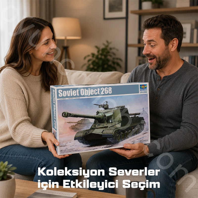 Trumpeter 05544 Soviet Object 268 Maket Model Kit