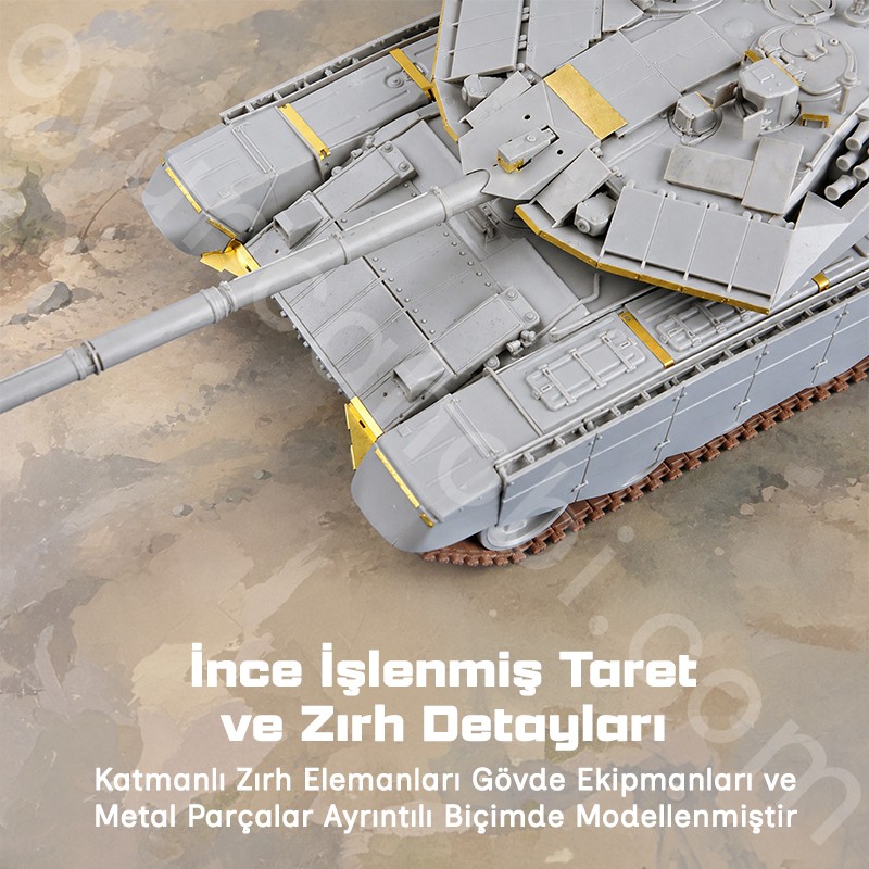 Trumpeter 05549 Russian T-90S Modernized Maket Model Kit