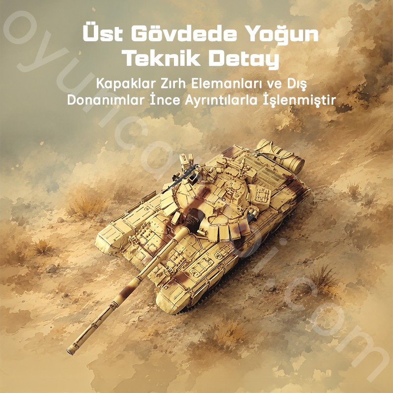 Trumpeter 05561 Indian T-90S MBT Maket Model Kit