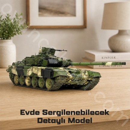 Trumpeter 05562 Russian T-90A MBT Maket Model Kit - Thumbnail
