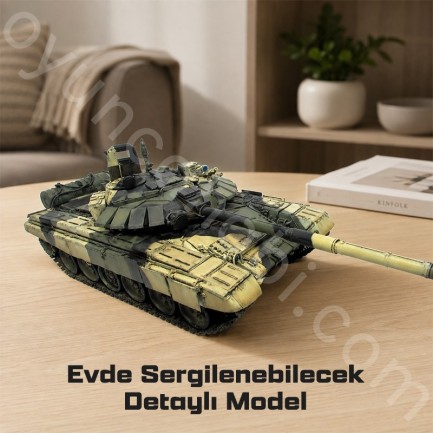 Trumpeter 05564 Russian T-72BM Mod1990 MBT Maket Model Kit - Thumbnail
