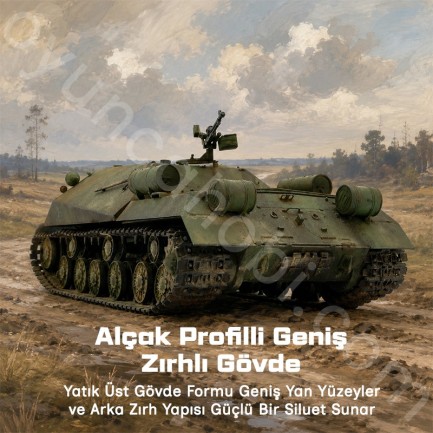 Trumpeter 05575 Soviet project 704 SPH Maket Model Kit - Thumbnail