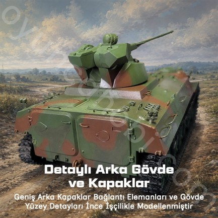 Trumpeter 05580 Soviet MT-LB 6MB Maket Model Kit - Thumbnail
