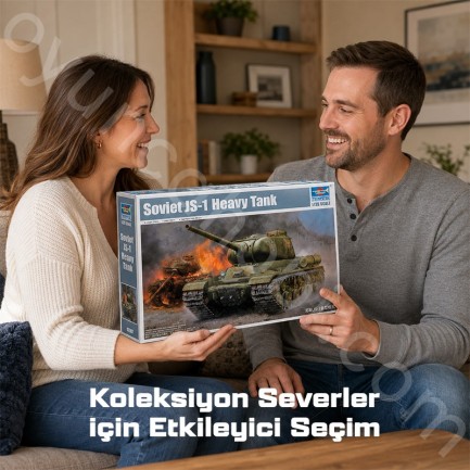 Trumpeter 05587 Soviet JS-1 Heavy Tank Maket Model Kit - Thumbnail