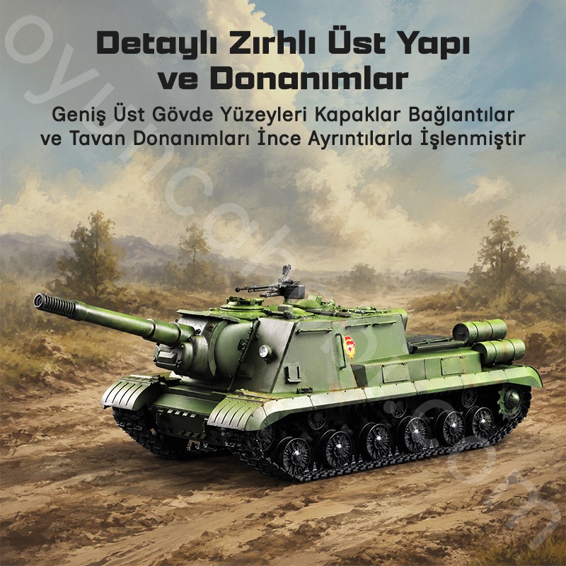 Trumpeter 05591 Soviet JSU-152K Armored Self-Propelled Gun Maket Model Kit
