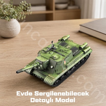 Trumpeter 05591 Soviet JSU-152K Armored Self-Propelled Gun Maket Model Kit - Thumbnail