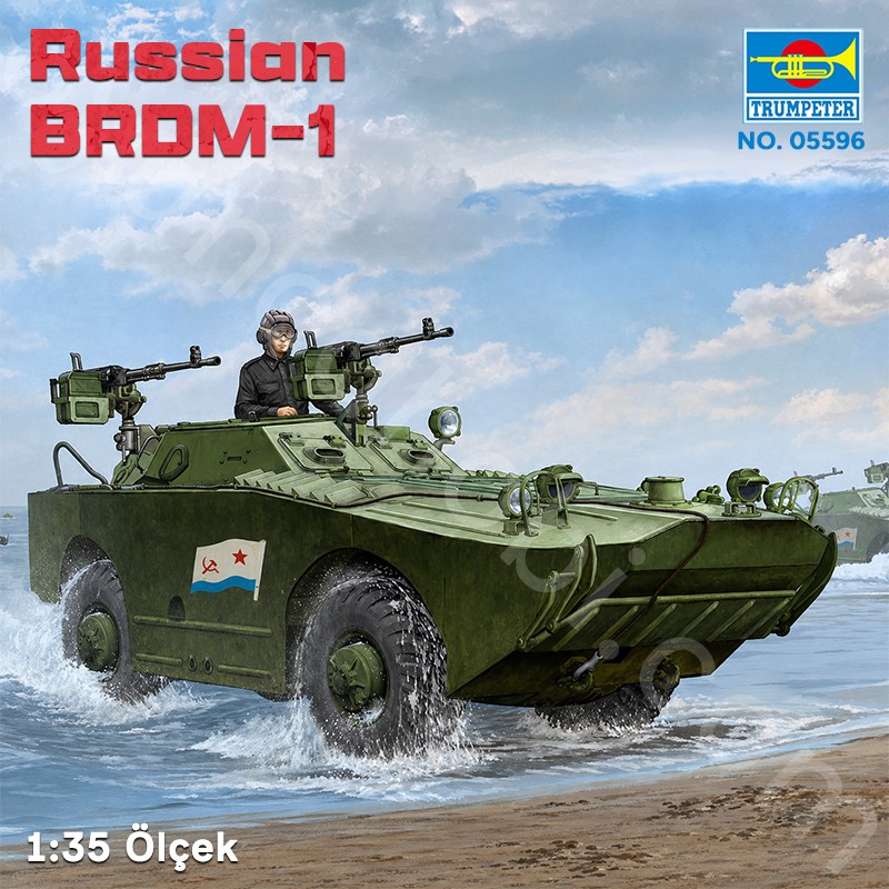 Trumpeter 05596 Russian BRDM-1 Maket Model Kit