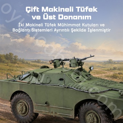 Trumpeter 05596 Russian BRDM-1 Maket Model Kit - Thumbnail
