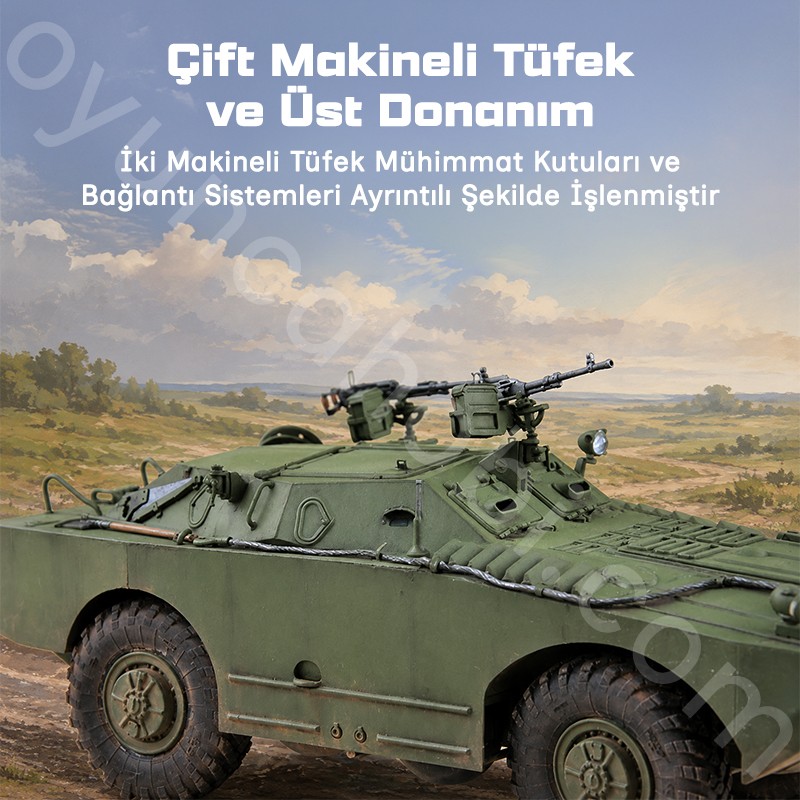 Trumpeter 05596 Russian BRDM-1 Maket Model Kit