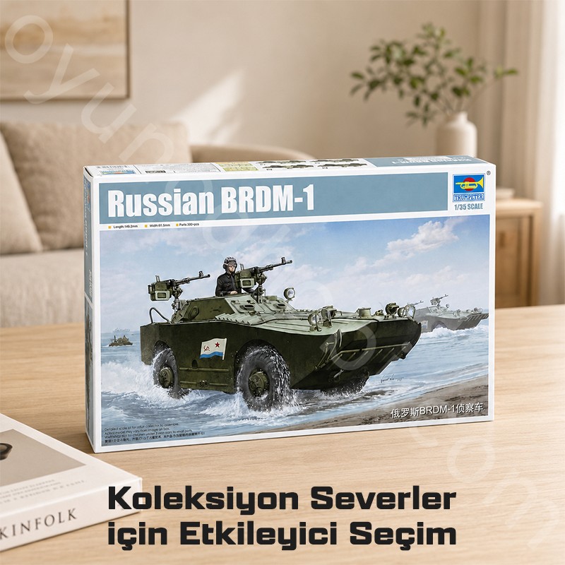 Trumpeter 05596 Russian BRDM-1 Maket Model Kit