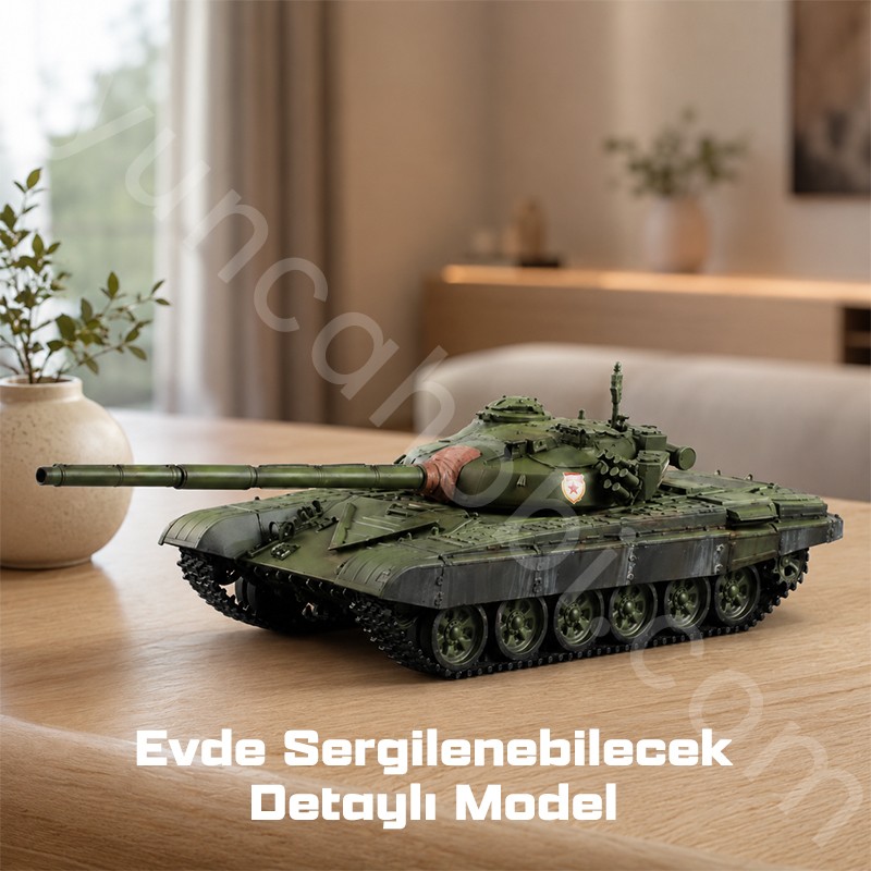 Trumpeter 05598 Russian T-72B MBT Maket Model Kit