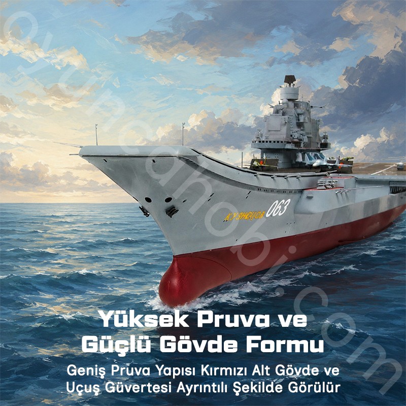 Trumpeter 05606 Aircraft carrier-Admiral Kuznetsov Maket Model Kit
