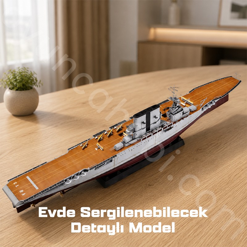 Trumpeter 05607 SARATOGA CV-3 Maket Model Kit