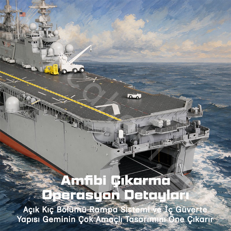 Trumpeter 05615 IWO JIMA LHD-7 Maket Model Kit